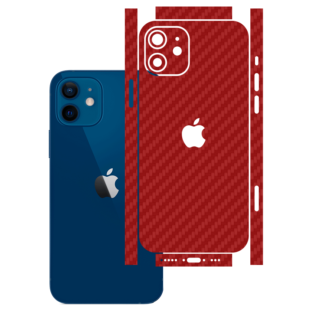 Skin Adesiva Película Traseira p/ iPhone 12 Várias Cores