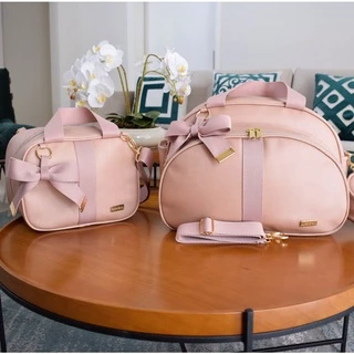 Kit Bolsa Maternidade e frasqueira térmica para menina ou menino Blessy baby