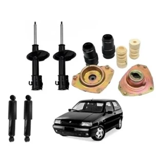 4 Amortecedor + Kit Dianteiro Tipo 91 92 93 94 95 96 97 98