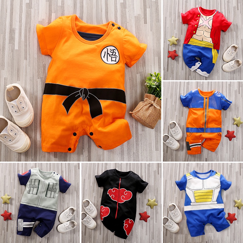 Ropa para Bebes de One Piece Anime Jumpsuits Baby Clothing Luffy Boy Romper  Styl