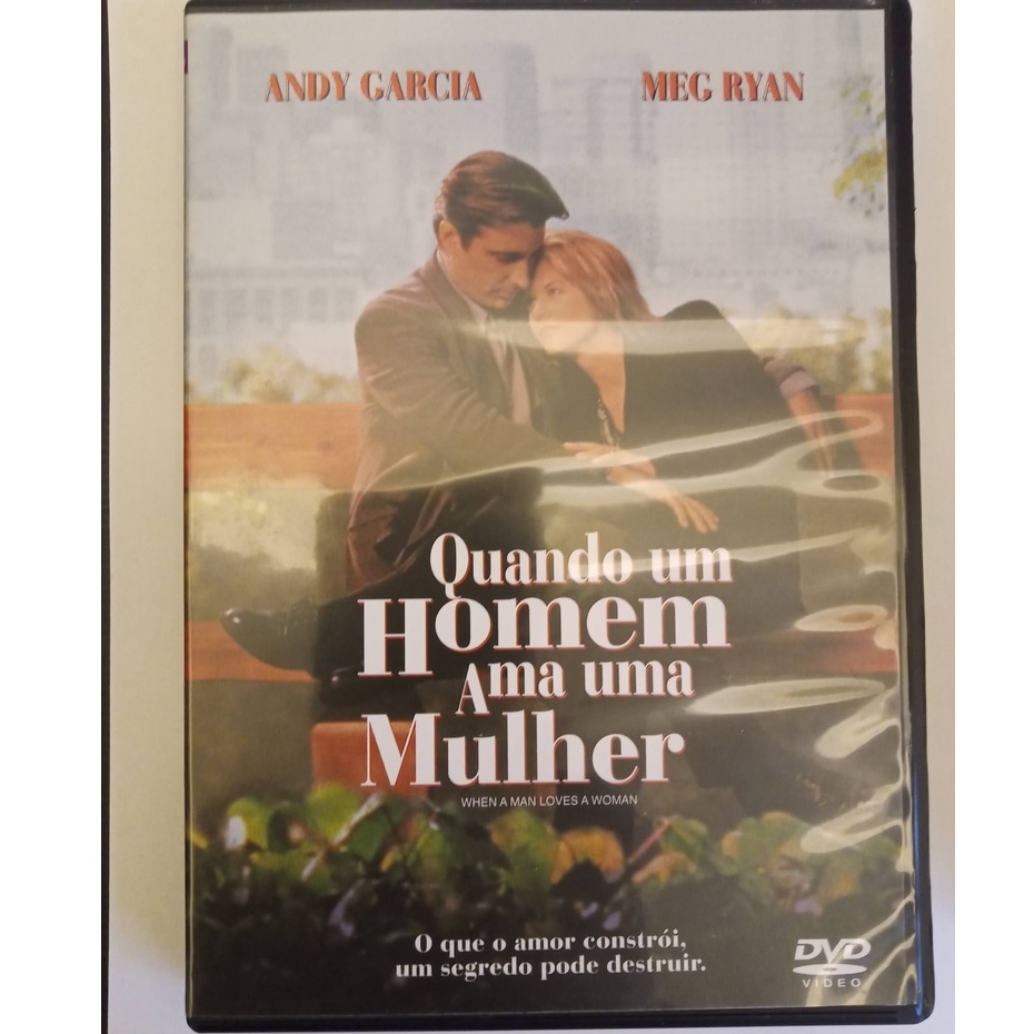 Quando um homem ama uma mulher dvd Shopee Brasil