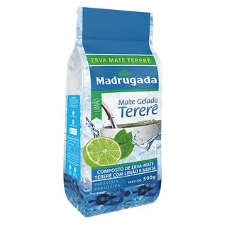 Erva Mate Madrugada Tereré Composta Limão E Menta 500 G