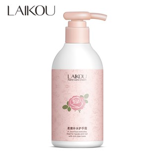 Laikou Rose Óleo Essencial Creme De Mão Anti-Chapeamento Soften Cuidados Com A Pele Nutrição Anti- Seco E Óleo 220 Ml