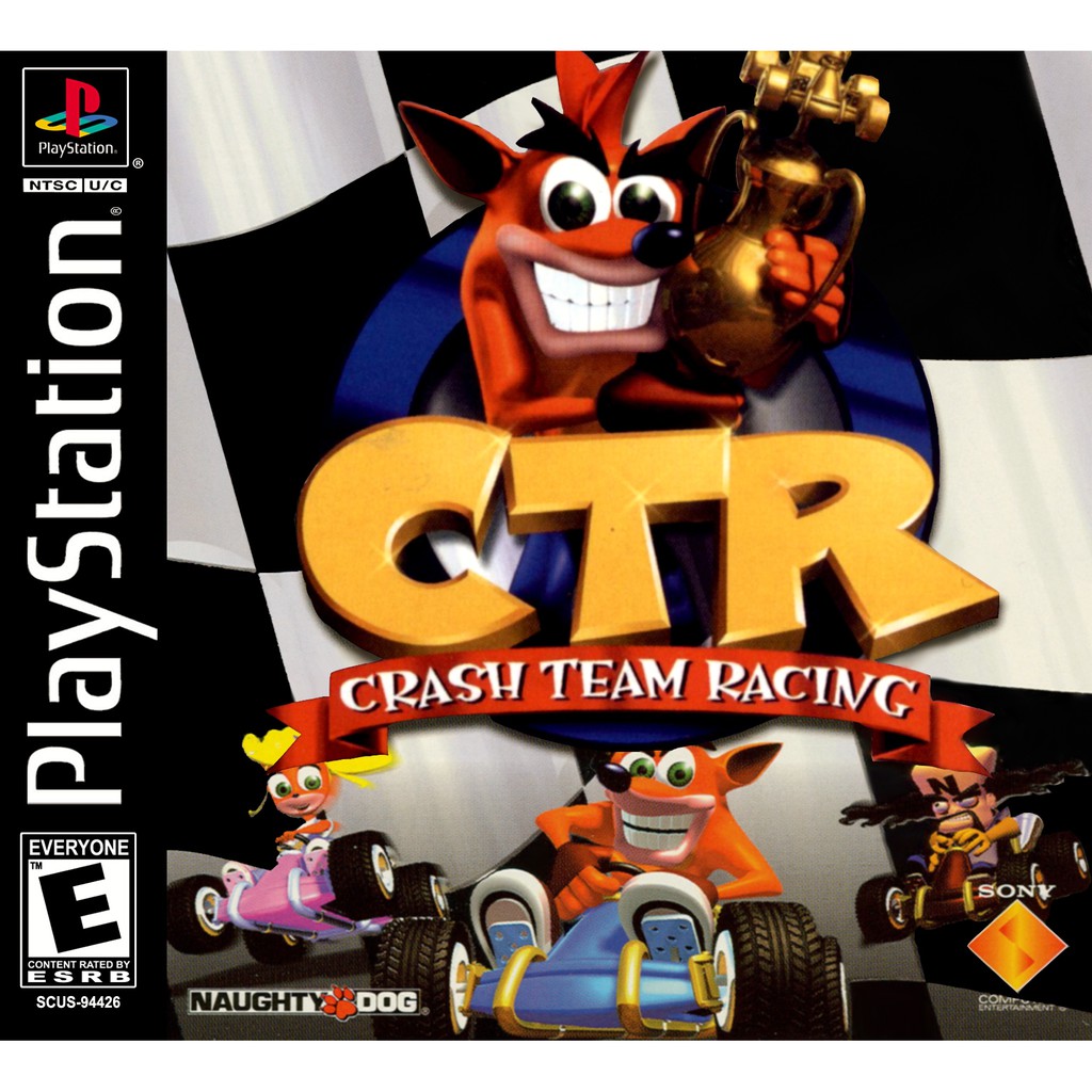 Crash Team Race Para Ps1 A Escolha ( Leia A Descrição ) Shopee Brasil