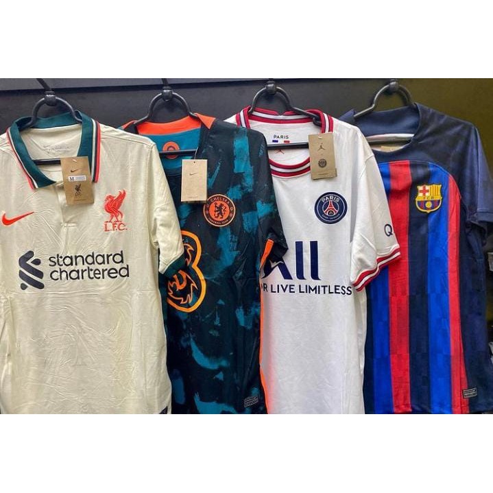 CAMISETAS DE TIMES EUROPEUS LINHA PREMIUM TAILANDESA 1.1 ENVIO IMEDIATO