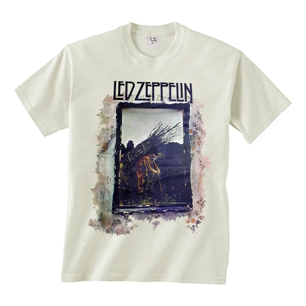 Camiseta Led Zeppelin - Iv Album Cover Masculina | Shopee Brasil