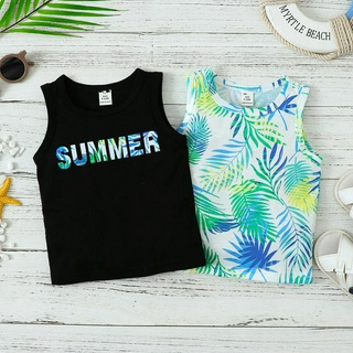 1-3 anos de idade Baby Boy T-Shirt estampada Top Summer Fashion Holiday Style Two-Piece Suit
