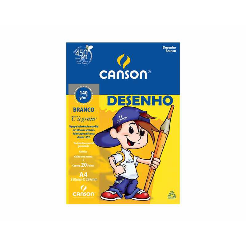 Bloco Desenho A4 140g 20 Folhas Branco 66667070 Shopee Brasil 9119