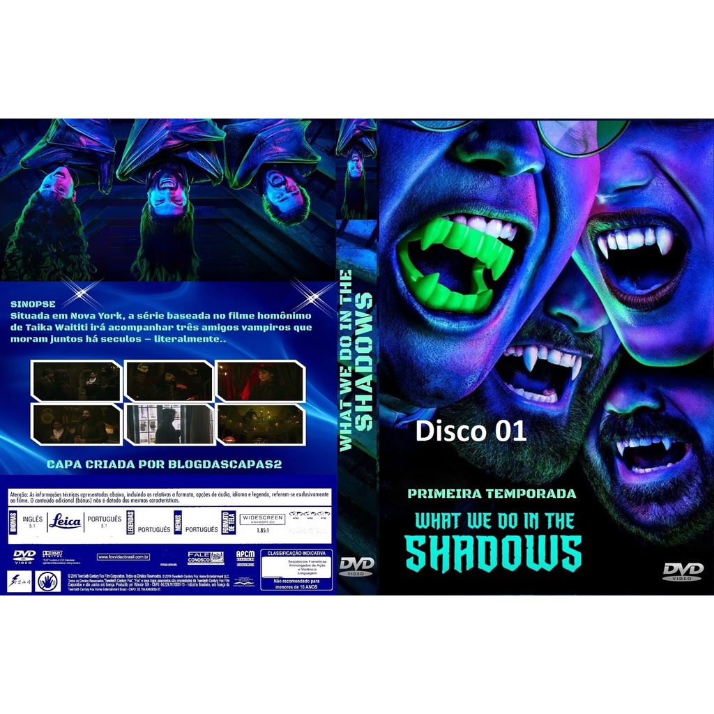 Dvd What We Do in the Shadows - As 2 Temporadas Completas - Dublado ou  Legendado - 03 Discos | Shopee Brasil