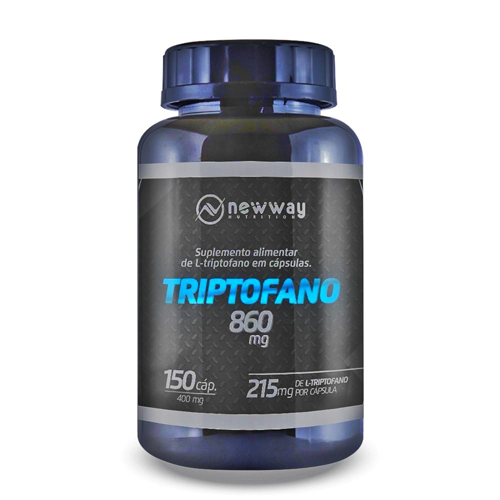 Triptofano 150 Cápsulas 860mg Maior Concentração