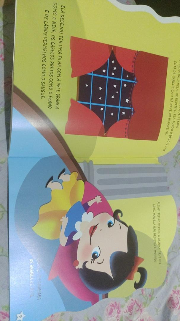 Livro Contos Clássicos Branca De Neve E Os Sete Anões Magic Kids