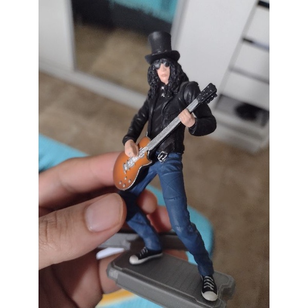 action figure guitarrista Slash Guns and roses hasbro raridade