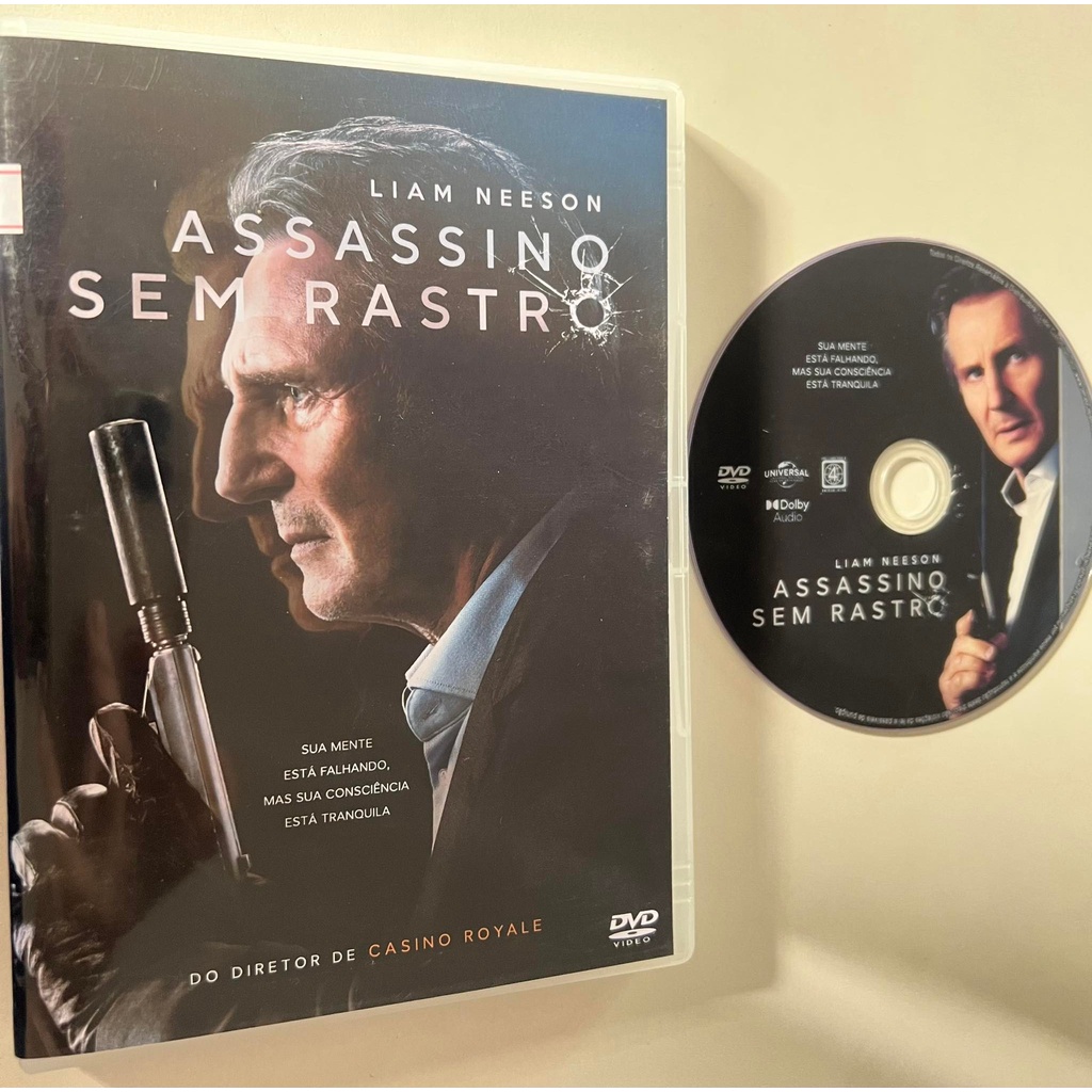 DVD Filme Assassino Sem Rastro (2022) - Dual Áudio