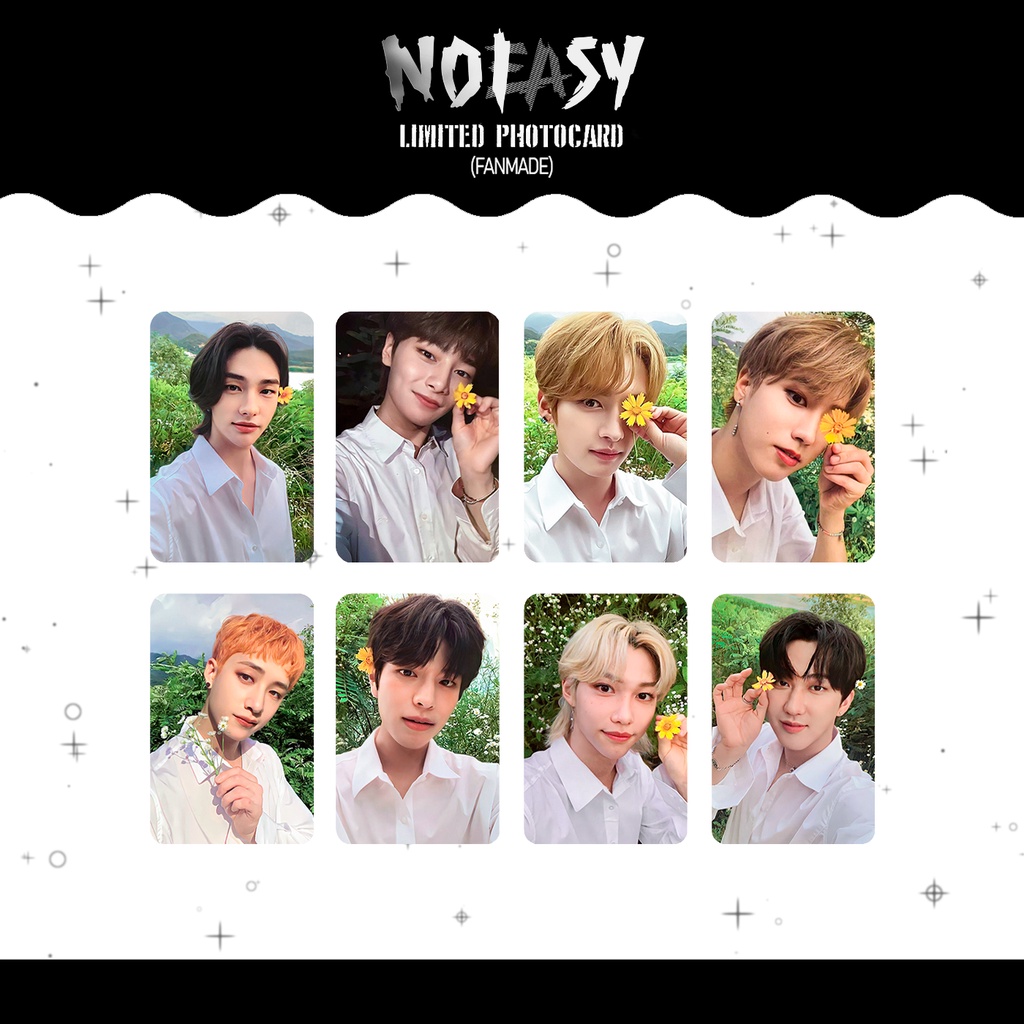 Kit Cards/photocards Stray kids Noeasy limited ver. Fanmade