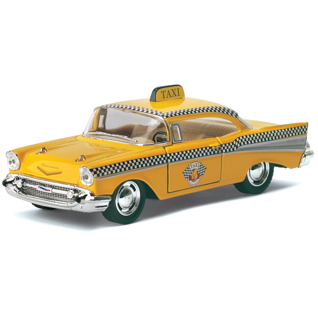 Carrinho de Ferro de Coleção Miniatura Chevrolet Bel Air Ano 1957