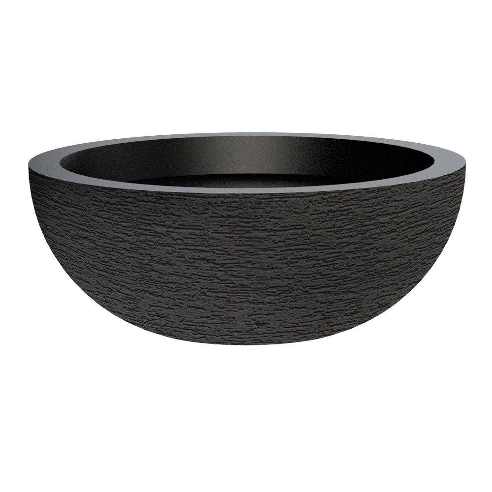 Vaso de Planta Decorativo Bacia Redonda Família Grafiato