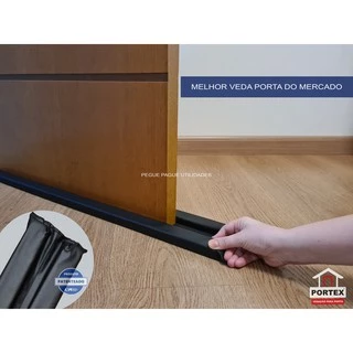 Protetor Rolinho Veda Porta Duplo Impermeável 90 cm - Portex