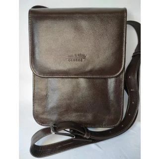 Bolsa 28g- Bolsa Capanga Grande Masculina De Couro (b028g)