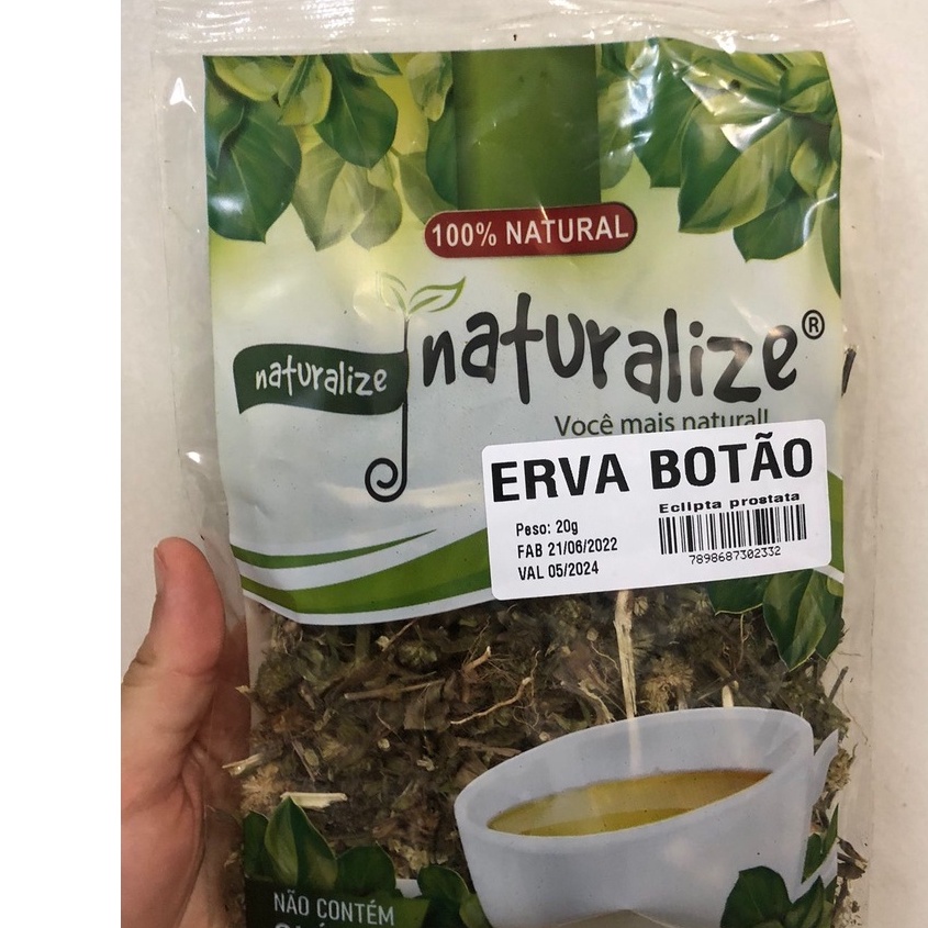 Ch Erva Bot o Eclipta prostata 20g Shopee Brasil