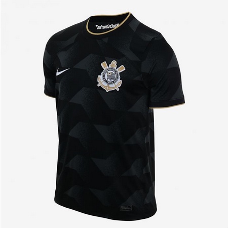 Camisa Camiseta de Time do Corinthians Preto Novo 2022-2023 + Promoção 24hrs