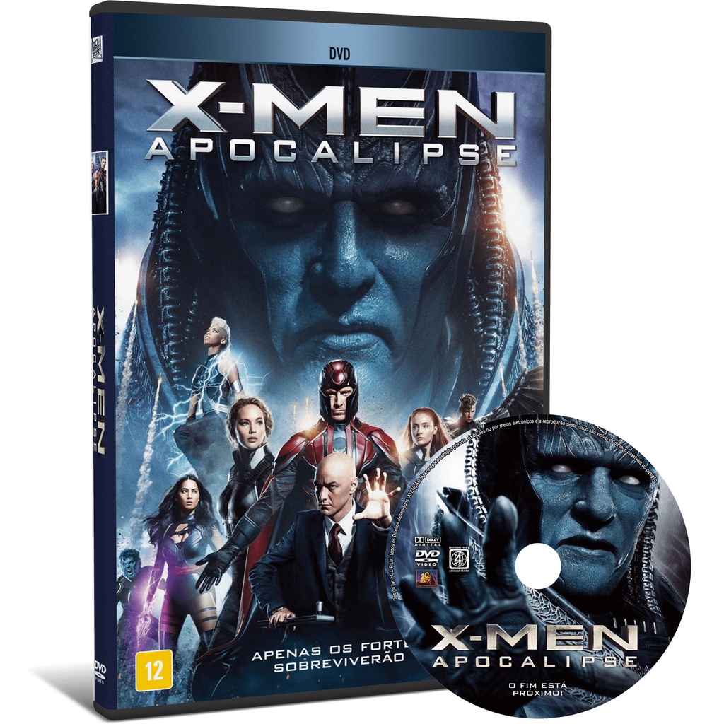 DVD X-Men - Apocalipse (2016) | Shopee Brasil