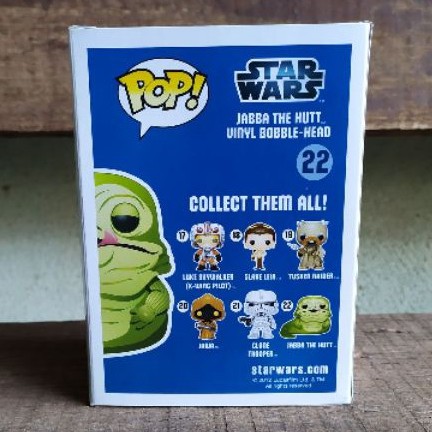 Funko Pop! Star Wars: Jabba The Hutt #22 - Original - Raro - Com Caixa |  Shopee Brasil