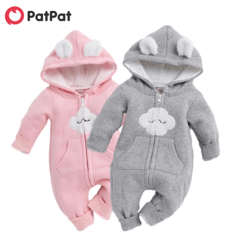 Kawaii gato anime bebê menina menino roupas onesie inverno recém-nascido  bebê macacão infantil onesies algodão criança festa de bebê traje -  AliExpress