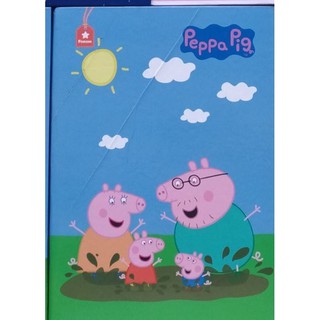 Caderno Desenho Universitário Capa Dura Peppa Pig 96 Folhas Espiral, Foroni  8609, Multicor