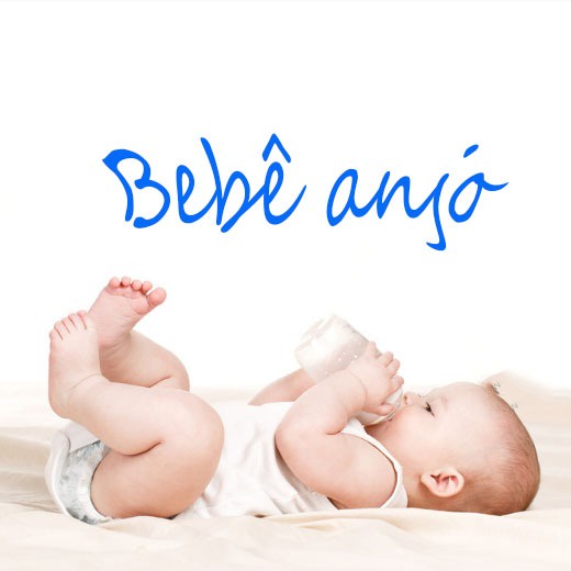 Babete Impermeável Bebé Menina Asas Anjo Rosa