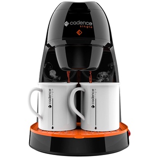 Cafeteira Eletrica Cadence Caf218/ Caf211 com 2 xicaras Semi-Automática Preta ou Vermelha 110v/ 220v Portatil e Compacta