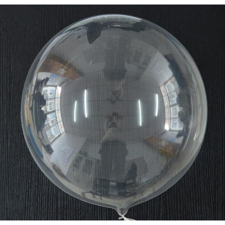 5 Balão Bubble Bobo 10 18 24 e 36" Polegadas Decoração Festa Transparente