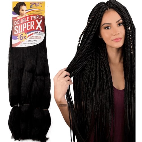 Cabelo Jumbo 400g Box Braids Jumbao Original Super X Trança