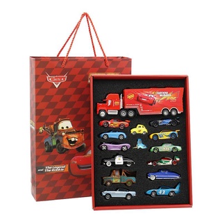 Disney pixar carros 3 jogo versão relâmpago mcqueen mack tio caminhão 1:55  diecast liga de metal modelo carro crianças brinquedo - AliExpress