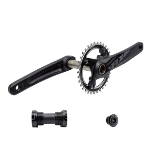 Pedivela Gta Rx 12v 11v Integrado 175mm C/ Coroa 34d Com Movimento Central Hollowtech Ii Mtb 1x12 Bike Bicicleta