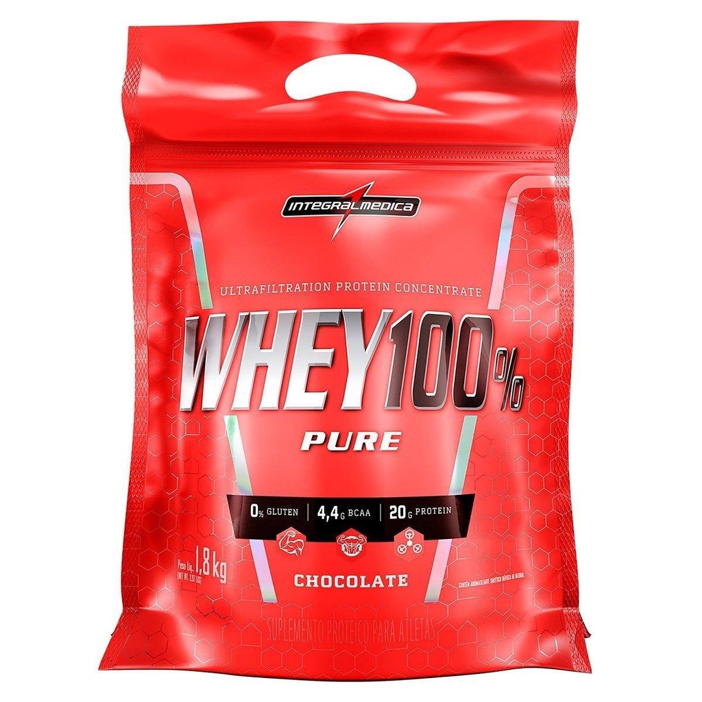 Whey 100% Pure Cookies And Cream 1.8kg – Integralmédica