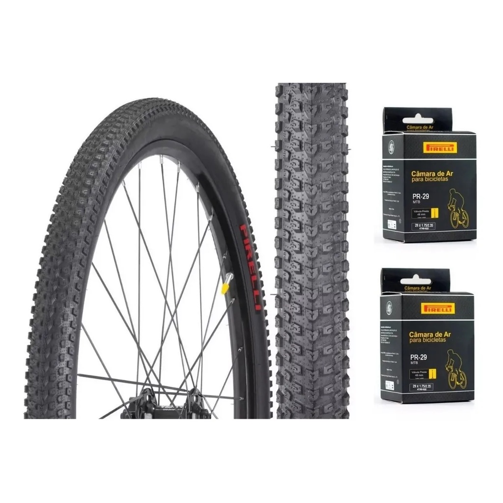 Par Pneus Bicicleta Mtb Pirelli Scorpion Pro Bike Aro X Camaras Shopee Brasil