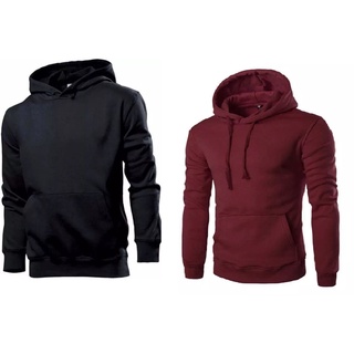 Moletom blusa Liso Masculino E Feminina Canguru