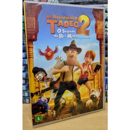 Dvd As Aventuras De Tadeo 2 O Segredo Do Rei Midas Shopee Brasil