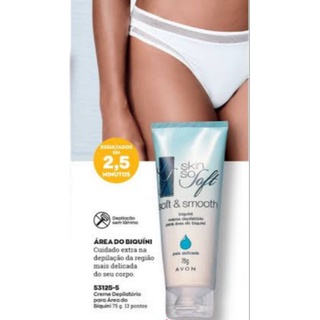 Creme Depilatório Skin So Soft, Avon ( Corpo , Rosto ou área do biquíni).