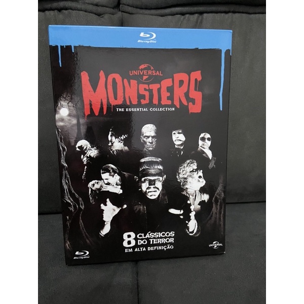 BOX Blu-ray [Bluray] | Universal Monsters (Monstros da Universal