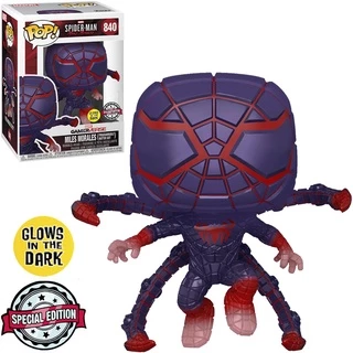 Funko Pop Marvel Gamerverse Spider-man Exclusive - Miles Morales Programmable 840 (glow) Novo Original em Oferta na Shopee