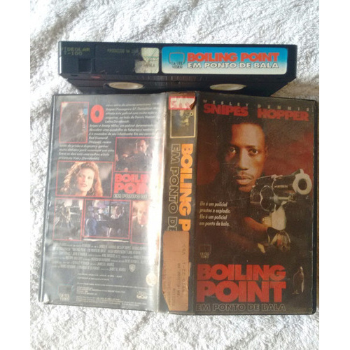 Fita Vhs Filme Boiling Point Em Ponto De Bala W. Snipes | Shopee Brasil