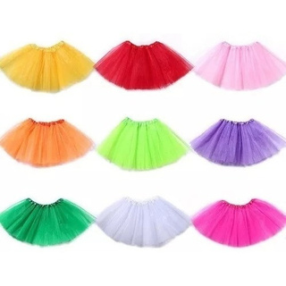 Saia De Tule Adulto Com Lisa Carnaval 40cm