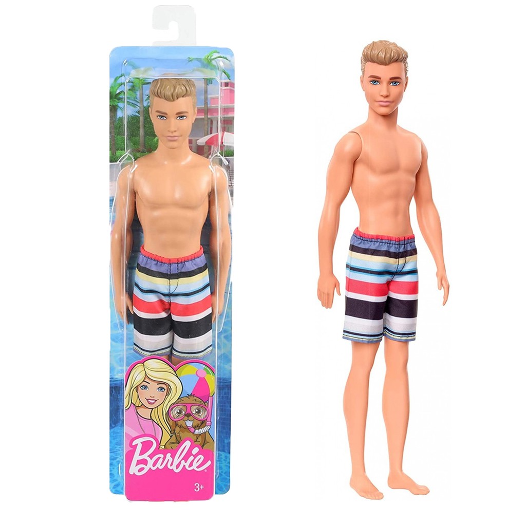 Boneca Barbie Fashion Praia 1 Unidade