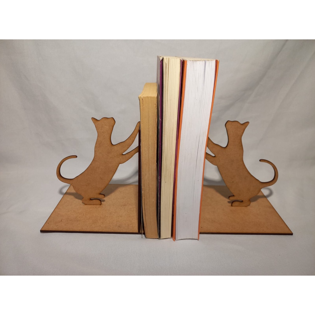 Suporte Porta Livros Gato 2