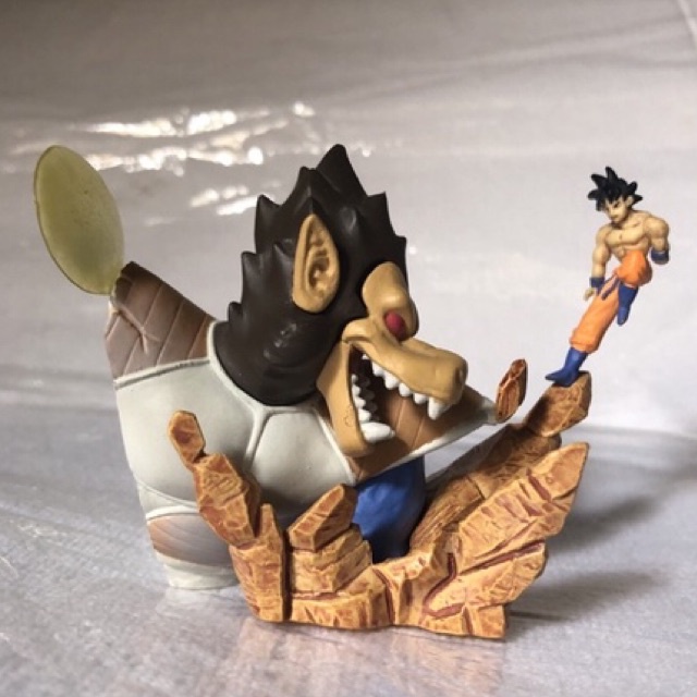 Son Goku vs Oozaru Vegeta - Bandai Imagination figure 5 - Dragon Ball Z