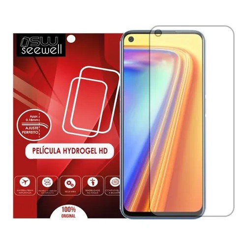Película Frontal Gel Hydrogel Hd Anti Impacto Realme 7 Tela 6.5