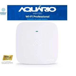Acces Point Corporativo Wi-Fi De Longo Alcance Com Gereciamento Centralizado Wex-350 Aquario