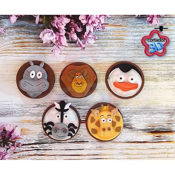 Madagascar cortadores 5cm