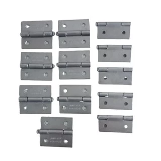 Dobradiça Zincada Silvana 1.1/2" caixa com 24 Unidades ( não acompanha parafusos)